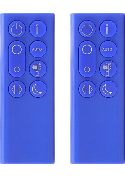 Pure Cool TP04 TP06 TP09 DP04 Arıtma Fan Kontrolü Için 2x Yedek Uzaktan Kumanda (Mavi) (Yurt Dışından)