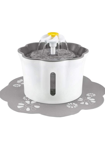 Kedi Su Çeşmesi, 2.6L/88OZ Köpek Çiçek Içme Çeşmesi Kediler Için Sessiz Elektrikli Kap Kediler, Köpekler, Küçük Hayvanlar (Yurt Dışından)