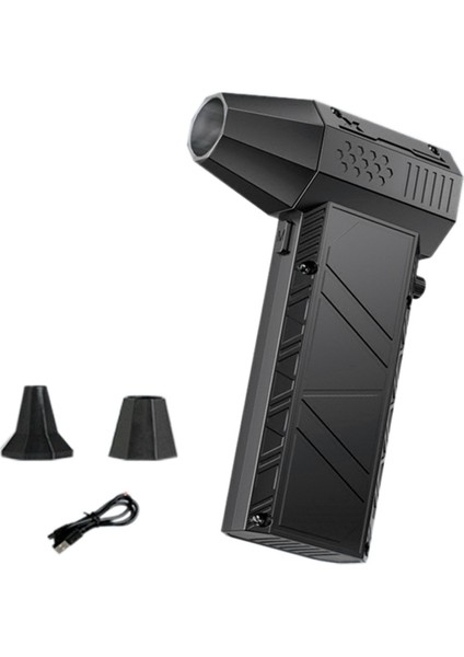 Turbo Jet Fan Güçlü Hava Üfleyici Elektrikli Fırçasız Motor 140000RPM 52M/S Ayarlanabilir Hızı (Yurt Dışından)