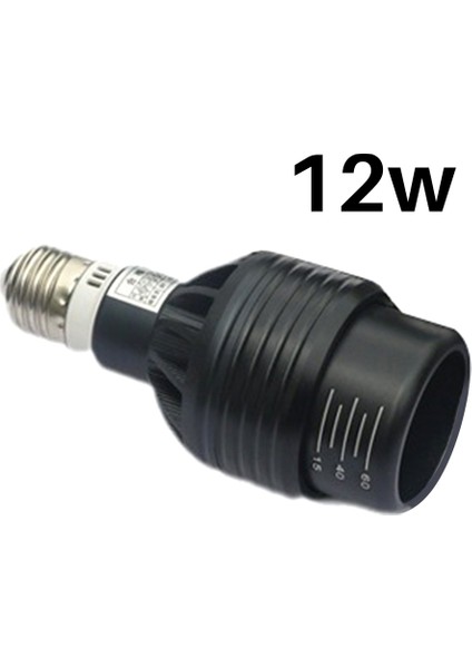 E27 Zoom Spot Ayarı Cobdimmable P20 LED Işık Downlight 12W Yemek/oturma Odası Kafe Spot Siyah (Yurt Dışından)