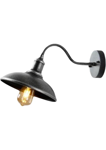 Retro Duvar Lambası Loft Endüstriyel Stil Açık Amerikan Basit Demir Su Geçirmez (Yurt Dışından)