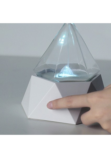 Kum Saati Renkli Gece Lambası USB Şarjlı Akıllı LED Küçük Masa Lambası (Yurt Dışından)