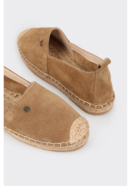 Naturel Deri Kadın Espadril indirimleri