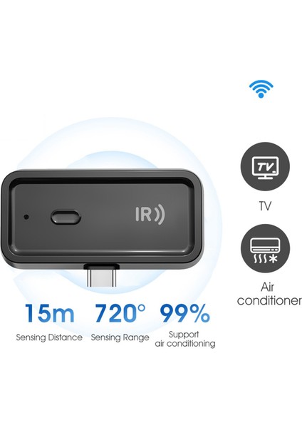Yeni Tuya Wifi Evrensel Kızılötesi Uzaktan Kumanda Akıllı App Kontrolleri Ev Elektrikli Klima Vantilatör Işık (Yurt Dışından)