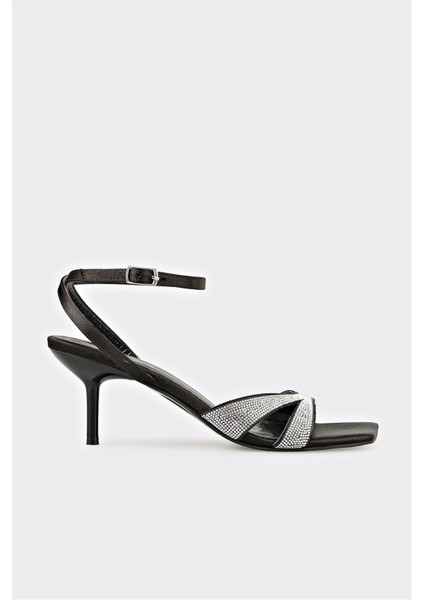 Siyah Kadın Günlük Sandalet