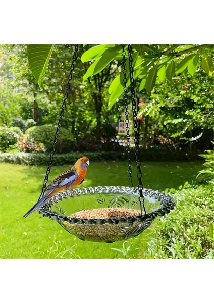 Adet Açık Hava Asılı Kuş Yemliği Bahçe Dekorasyonu Banyo Tepsisi Su Içme Kabı Evcil Hayvan Malzemeleri, D (Yurt Dışından) fırsatları