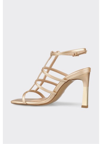 Gold Kadın Topuklu Sandalet modelleri