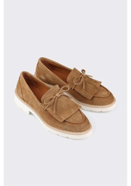 Taba Deri Kadın Günlük Ayakkabı fiyatları