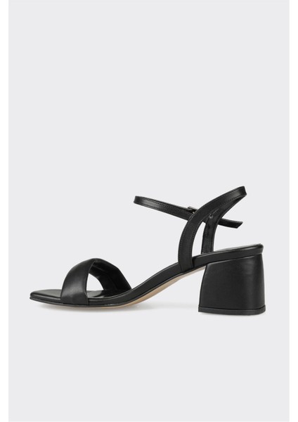 Siyah Kadın Günlük Sandalet modelleri