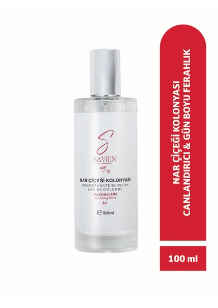 Ferahlatıcı Etki Nar Çiçeği Kolonyası – Cam Sprey Kolonya 100 ml fırsatları