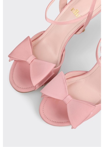 Pembe Kadın Topuklu Sandalet fırsatları
