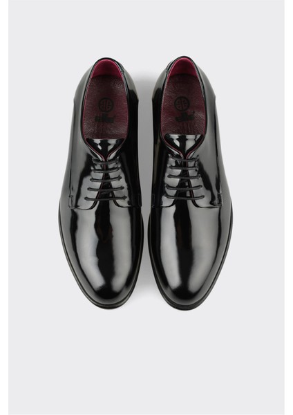 Siyah Deri Erkek Klasik Ayakkabı fırsatları