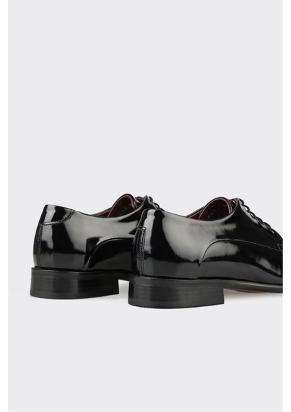 Siyah Deri Erkek Klasik Ayakkabı indirimleri