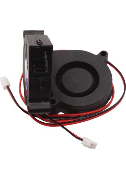 50 mm Üfleyici 24 Volt 5015 Çift Bilyalı Rulman x 15 Turbo Şarjlı Fırçasız-Yüksek Hızlı (4'lü Paket) (Yurt Dışından)