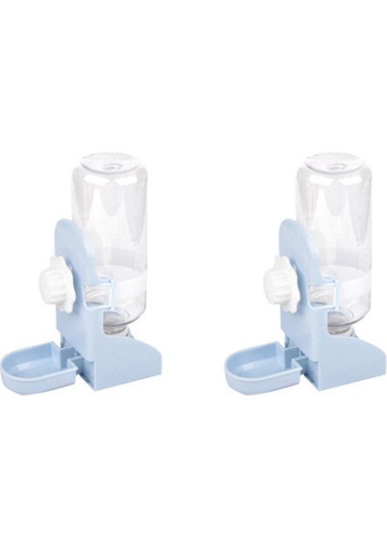 2x 500ML Evcil Hayvan Papağanlar Kuşlar Suluk Güvercin Içme Suyu Besleyici Kase Kedi Köpek Kafesi Asılı Dağıtıcı Cihaz (Yurt Dışından)