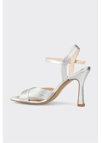 Lame Kadın Topuklu Sandalet modelleri