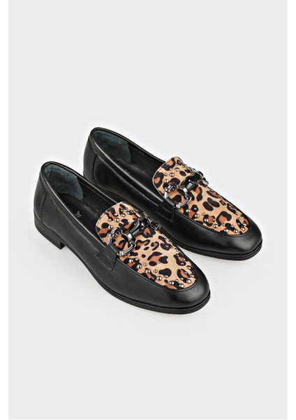 Siyah Deri Kadın Günlük Ayakkabı fiyatları