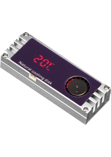 M.2 Katı Hal Diski Isı Emici M2 Iletim Fin SSD Zırh Nvme Soğutma Fanı Türbin Yelek (Yurt Dışından)