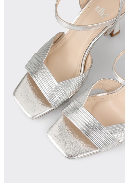 Lame Kadın Topuklu Sandalet fırsatları