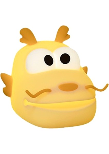 Longbao Ahşap Balık Gece Lambası USB Şarj Üç Hızlı Ayarlanabilir Pat Sevimli Karikatür Eğlenceli Süs Silikon (Yurt Dışından) fiyatları