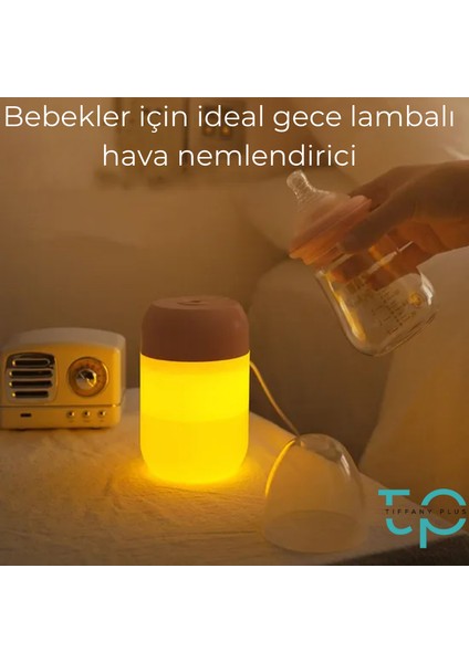Hava Nemlendirici Taşınabilir Buhar Makinesi Ultrasonik Hava Nemlendirici Aroma Difüzörü H2O TP-1004