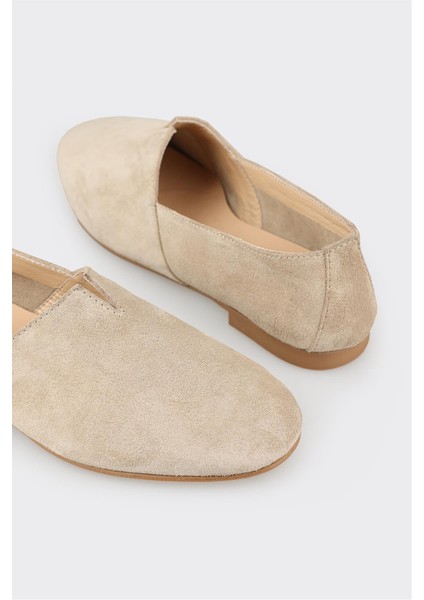 Bej Deri Kadın Günlük Ayakkabı indirimleri