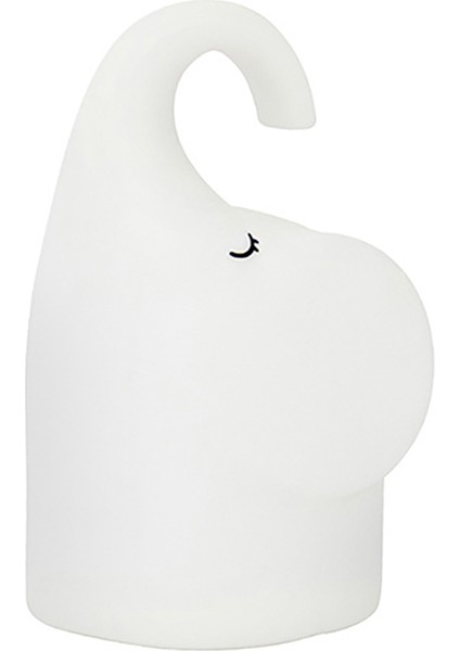 Fil Pat Küçük Gece Lambası Başucu Karikatür Silikon USB Şarj Hediye Çocuk Odası LED (Yurt Dışından)