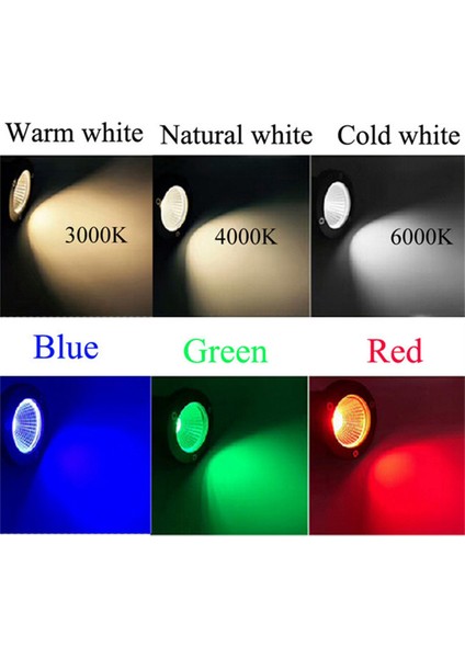 Adet Su Geçirmez IP65 Bahçe Çim Lambaları LED Işık Sivri Ampul Bahçe Için Dış Aydınlatma, Yeşil (Yurt Dışından)