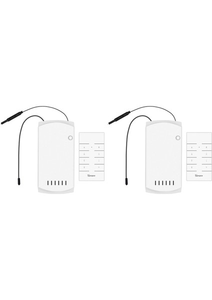 2x IFAN04-L Wifi Tavan Vantilatörü ve Işık Anahtarı Kontrol Cihazı 110-240V App 433MHZ Rf Uzaktan Kumanda Alexa Için (Yurt Dışından)