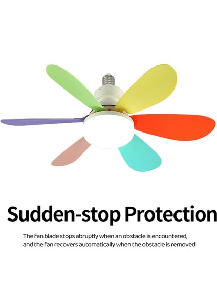 2'si 1 Arada LED Tavan Vantilatörü Işıklı 30W Soğutucu Lamba Çıkarılabilir Yaprak Uzaktan Kumanda 3000K-6500K AC85V-265V-A (Yurt Dışından) modelleri