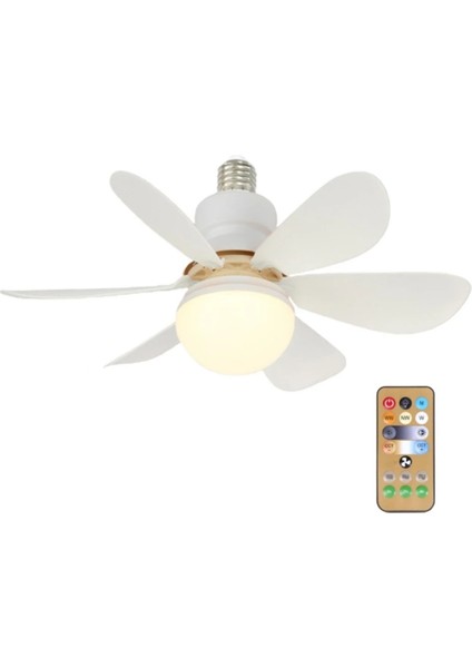 2'si 1 Arada LED Tavan Vantilatörü Işıklı 30W Soğutucu Lamba Çıkarılabilir Yaprak Uzaktan Kumanda 3000K-6500K AC85V-265V-A (Yurt Dışından) fırsatları