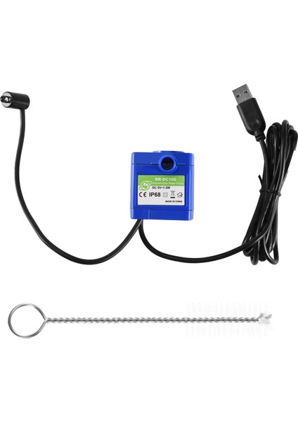 Kedi Su Çeşmesi Pompası, Evcil Hayvan Pompası Yedek Parçası - Yuvarlak, Çiçek Kapağı Için DC160 Motor (Yurt Dışından)