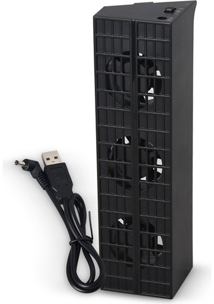 Soğutma Fanları USB Harici Ana Bilgisayar Soğutucu Sıcaklık Kontrollü Fan Ince Oyun Konsolu Için (Yurt Dışından)