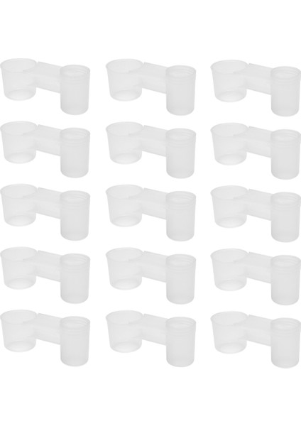 15 Adet Plastik Soda Su Şişesi Kuş Suluk Besleyici Bardak Tavuk Güvercinler Yalak Hayvan Besleme Aksesuarları (Yurt Dışından) fiyatları