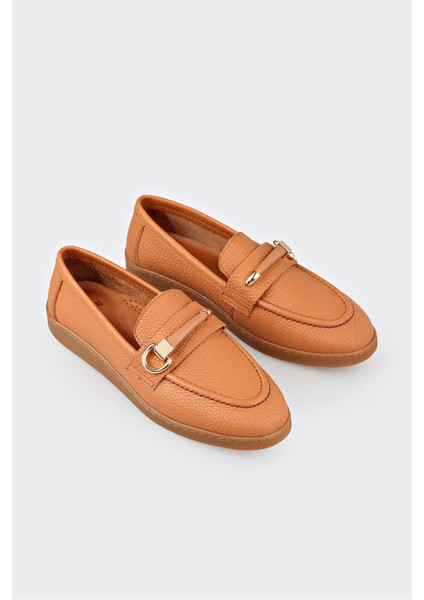 Taba Deri Kadın Günlük Ayakkabı fiyatları