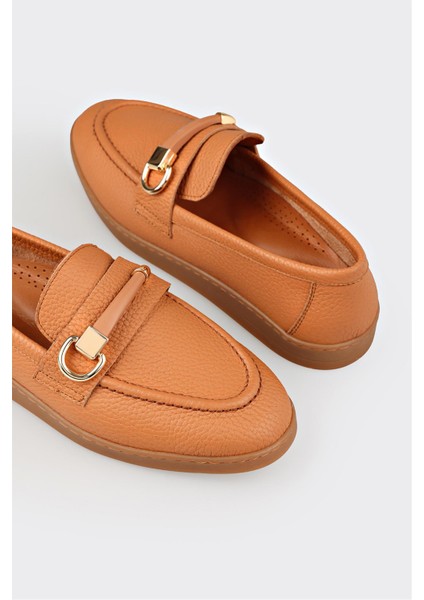 Taba Deri Kadın Günlük Ayakkabı indirimleri