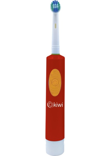 KIRMIZI-KTB-6020 Elektronik Pilli Diş Fırçası