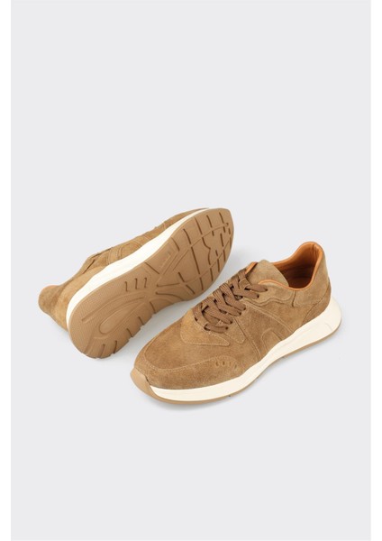 Taba Deri Kadın Günlük Ayakkabı modelleri