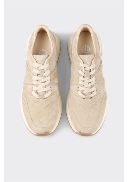 Bej Deri Kadın Günlük Ayakkabı fırsatları