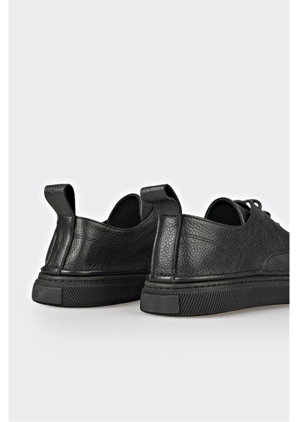 Siyah Deri Kadın Spor Ayakkabı indirimleri