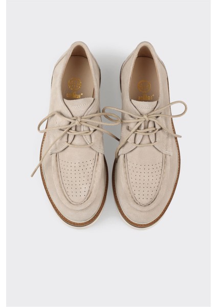 Bej Deri Kadın Günlük Ayakkabı fırsatları