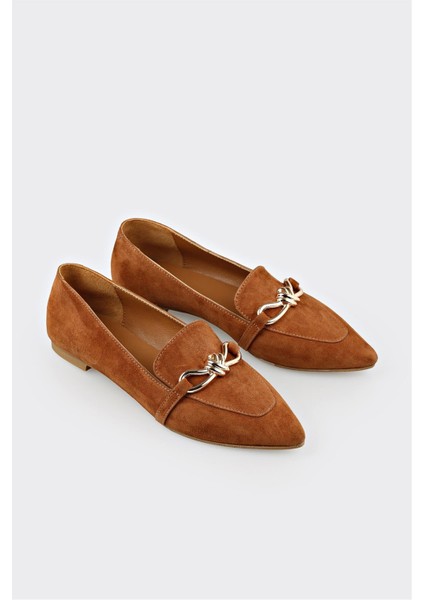 Taba Deri Kadın Günlük Ayakkabı fiyatları