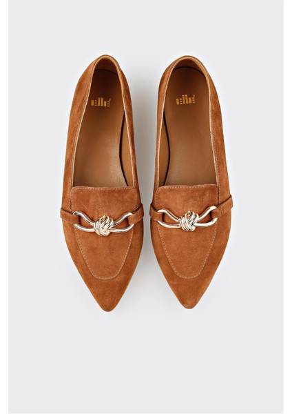 Taba Deri Kadın Günlük Ayakkabı fırsatları