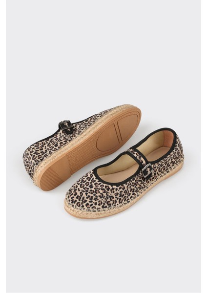 Naturel Deri Kadın Espadril modelleri