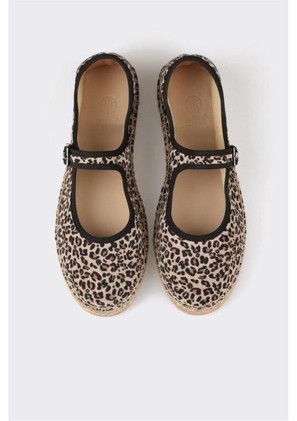 Naturel Deri Kadın Espadril fırsatları