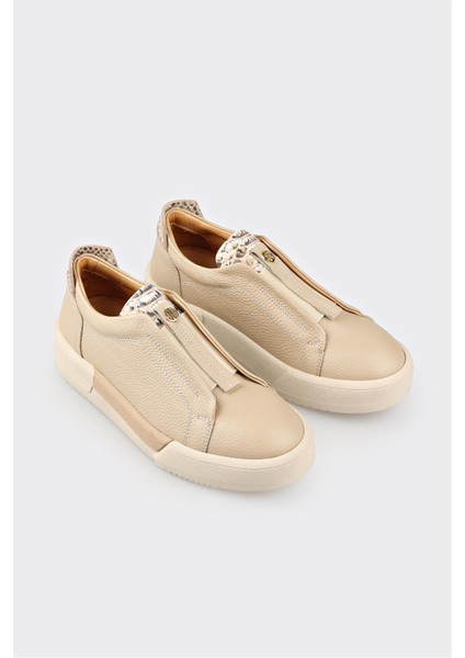 Bej Deri Kadın Spor Ayakkabı fiyatları