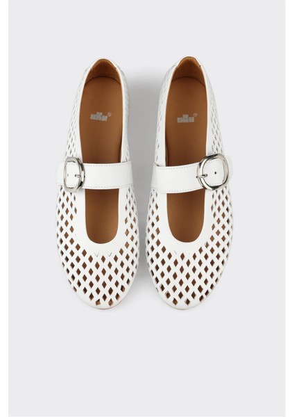 Beyaz Deri Kadın Günlük Ayakkabı fırsatları