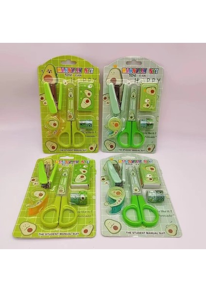 Sanrio Öğrenci Kırtasiye Seti Karikatür Siyah Pirinç Kedi Yavrusu Makas Zımba Bant Combo Çocuk Öğrenciler Ödül Doğum Günü Hediyesi (Yurt Dışından) modelleri