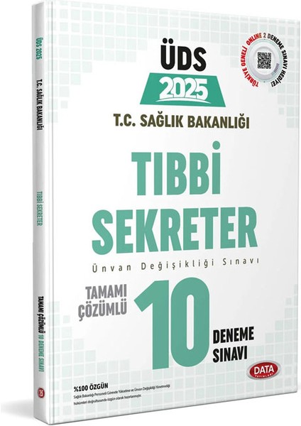 2025 Üds Sağlık Bakanlığı Tıbbi Sekreter Soru Deneme ve Ortak Konular Nokta Atışı Kitabı Seti