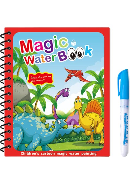 Çocuk Su Boyama Kitabı Çizim Kitabı Anaokulu Bebek Sihirli Boyama Berrak Su Defalarca Doodle Suluboya Resim Suluboya Kitabı (Yurt Dışından)